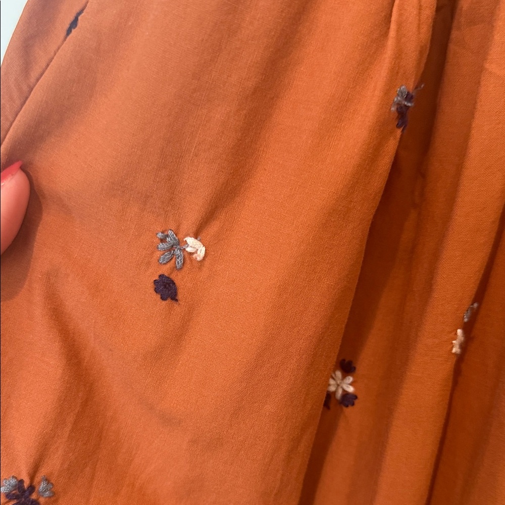 Universal Thread Embroidered Spaghetti Strap Dres… - image 4